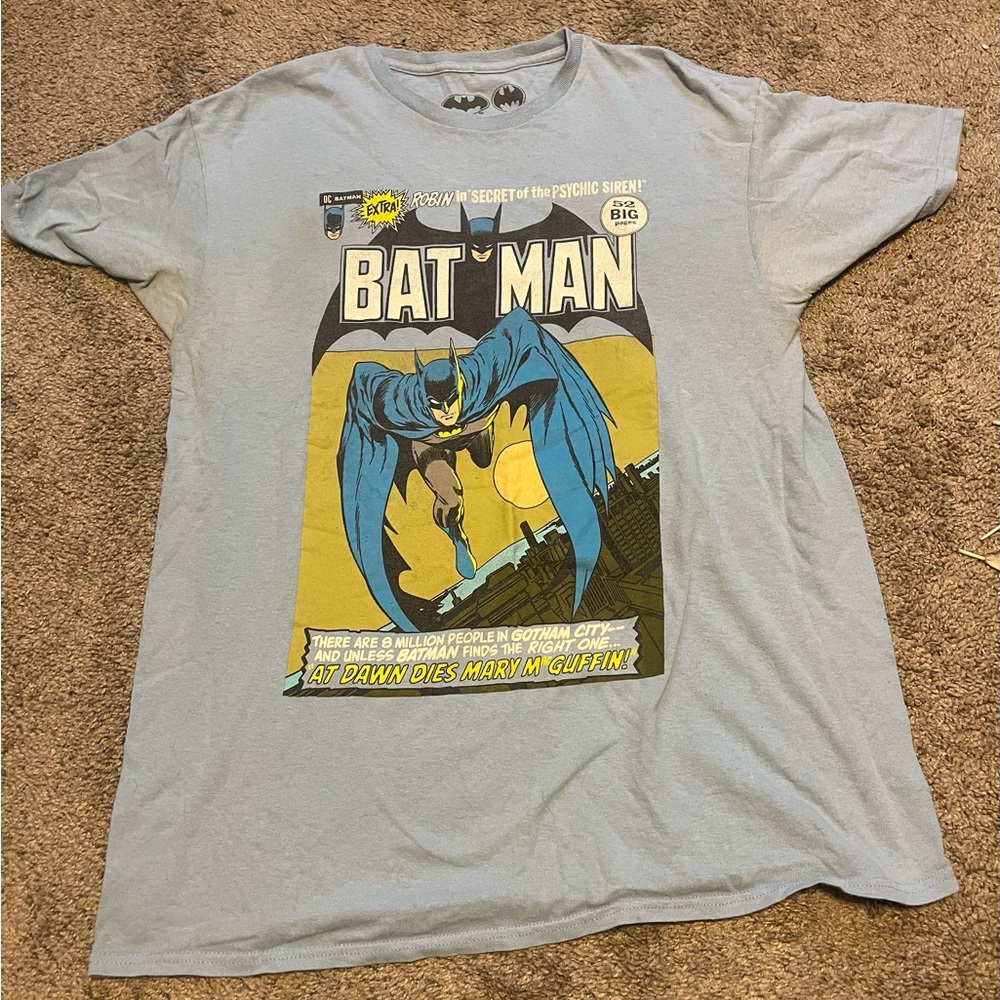 Batman Graphic T-Shirt - Light Blue